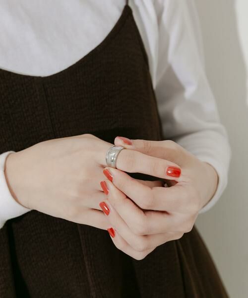 SMELLY / スメリー リング | ステンレスシンプルエッジリング | 詳細2