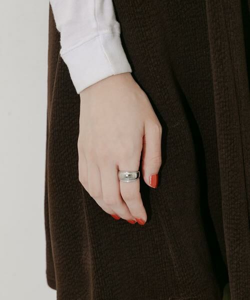 SMELLY / スメリー リング | ステンレスシンプルエッジリング | 詳細3