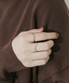 SMELLY / スメリー リング | トリプルハート2セットリング