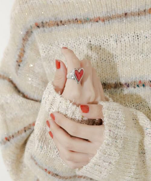 SMELLY / スメリー リング | ビッグハートリング | 詳細2