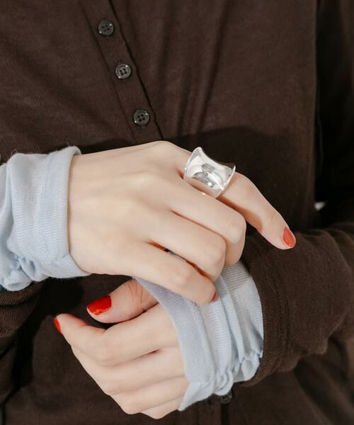 SMELLY / スメリー リング | ボリュームワイドリング | 詳細2