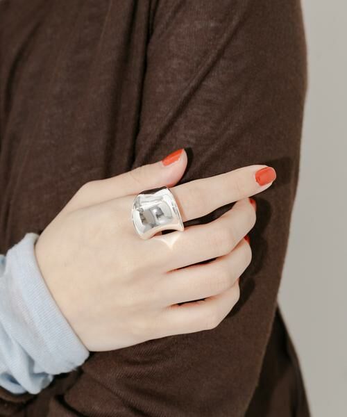 SMELLY / スメリー リング | ボリュームワイドリング | 詳細3