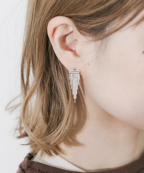 SMELLY / スメリー ピアス・イヤリング | メタルフリンジピアス | 詳細1