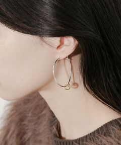 SMELLY / スメリー ピアス・イヤリング | ニュアンスフープ2WAYピアス