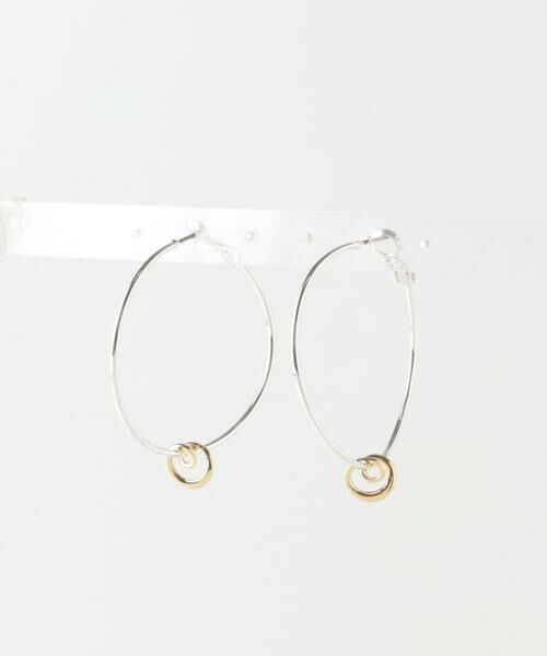 SMELLY / スメリー ピアス・イヤリング | ニュアンスフープ2WAYピアス | 詳細5