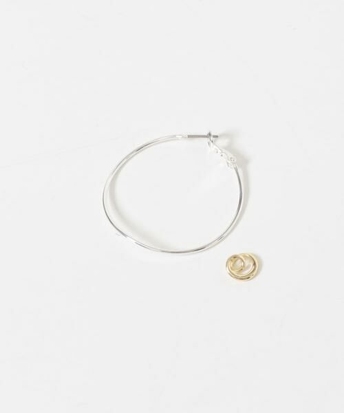 SMELLY / スメリー ピアス・イヤリング | ニュアンスフープ2WAYピアス | 詳細7