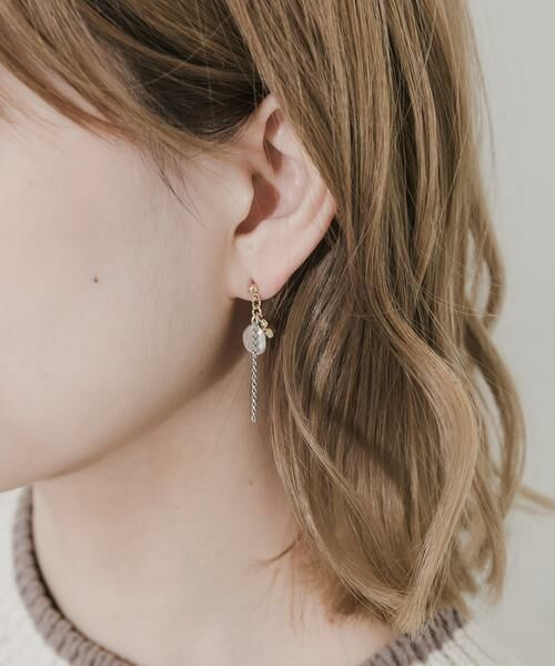 SMELLY / スメリー ピアス・イヤリング | スターチャームチェーンピアス | 詳細4