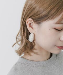 SMELLY / スメリー ピアス・イヤリング | モコモコフープピアス