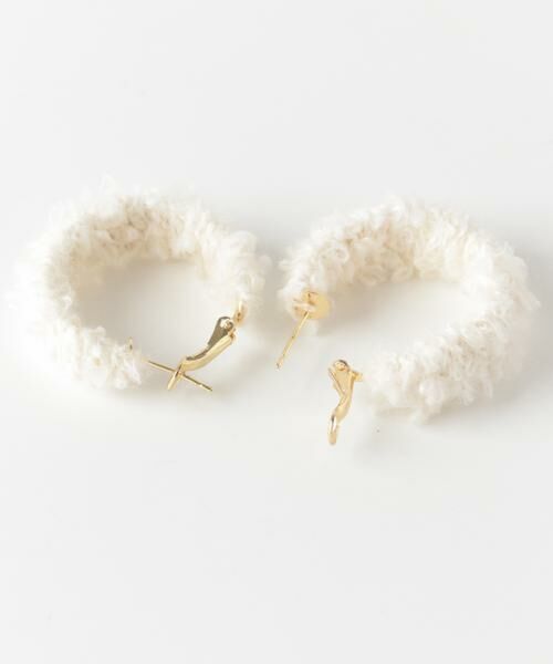 SMELLY / スメリー ピアス・イヤリング | モコモコフープピアス | 詳細5