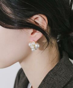 SMELLY / スメリー ピアス・イヤリング | パールボリュームピアス