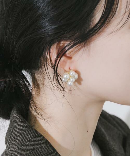 SMELLY / スメリー ピアス・イヤリング | パールボリュームピアス | 詳細1
