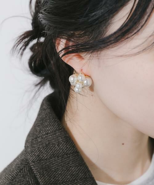 SMELLY / スメリー ピアス・イヤリング | パールボリュームピアス | 詳細2