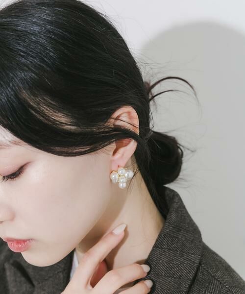 SMELLY / スメリー ピアス・イヤリング | パールボリュームピアス | 詳細3