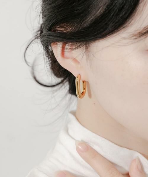 SMELLY / スメリー ピアス・イヤリング | ステンレスカーブラインピアス | 詳細6