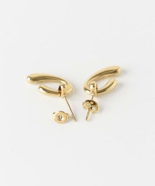 SMELLY / スメリー ピアス・イヤリング | ステンレスプランプUラインピアス | 詳細6