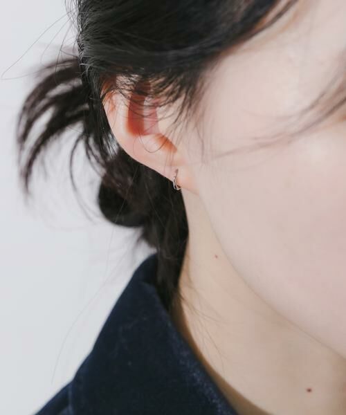 SMELLY / スメリー ピアス・イヤリング | ステンレスミニフープセットピアス | 詳細5