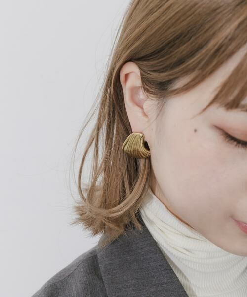 SMELLY / スメリー ピアス・イヤリング | ステンレスシェルモチーフピアス | 詳細2