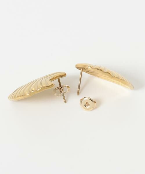 SMELLY / スメリー ピアス・イヤリング | ステンレスシェルモチーフピアス | 詳細6