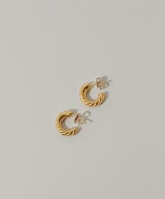 SMELLY / スメリー ピアス・イヤリング | ステンレスヴィンテージライクフープピアス