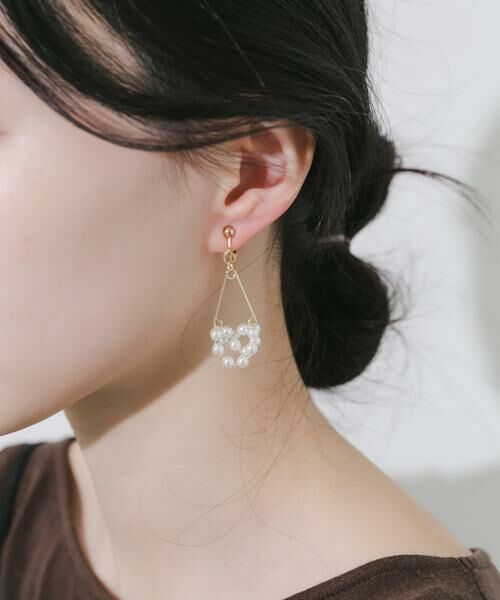 SMELLY / スメリー ピアス・イヤリング | パールスウィングイヤリング | 詳細3