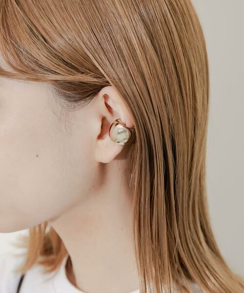 SMELLY / スメリー ピアス・イヤリング | ボリュームワイドイヤカフ | 詳細1