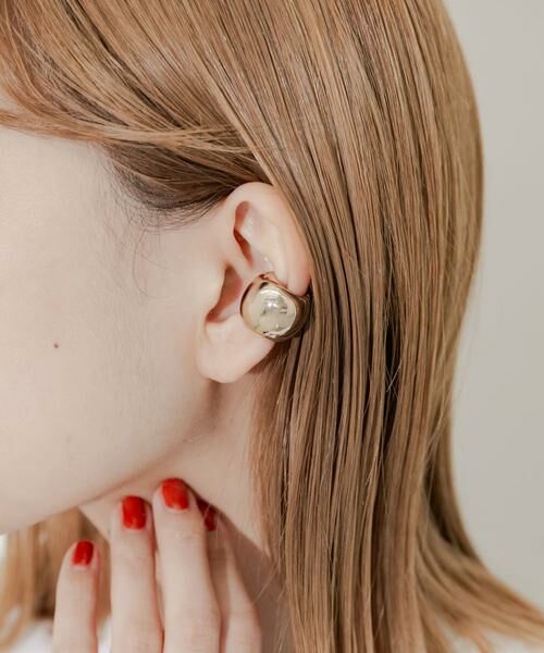 SMELLY / スメリー ピアス・イヤリング | ボリュームワイドイヤカフ | 詳細3