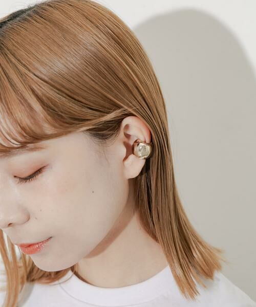 SMELLY / スメリー ピアス・イヤリング | ボリュームワイドイヤカフ | 詳細4