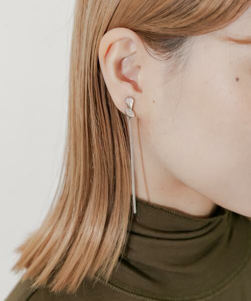 SMELLY / スメリー ピアス・イヤリング | ビジューチェーンイヤリング | 詳細3