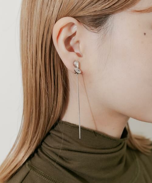 SMELLY / スメリー ピアス・イヤリング | ビジューチェーンイヤリング | 詳細6