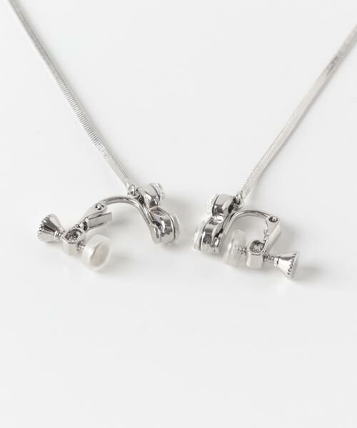 SMELLY / スメリー ピアス・イヤリング | ビジューチェーンイヤリング | 詳細8