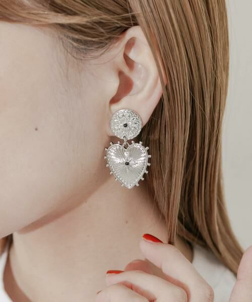 SMELLY / スメリー ピアス・イヤリング | ハートコンチョイヤリング | 詳細1