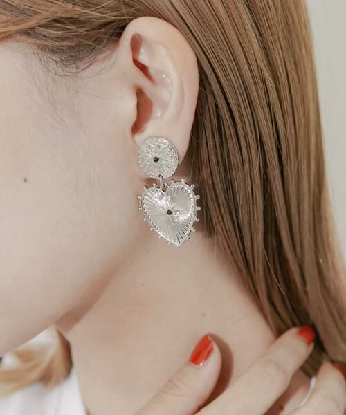 SMELLY / スメリー ピアス・イヤリング | ハートコンチョイヤリング | 詳細2