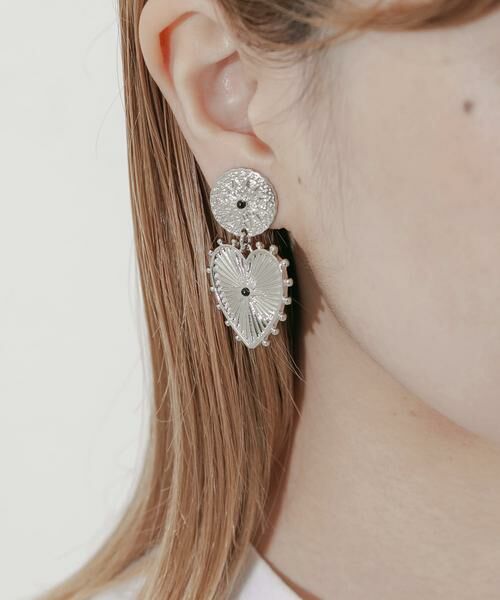 SMELLY / スメリー ピアス・イヤリング | ハートコンチョイヤリング | 詳細3