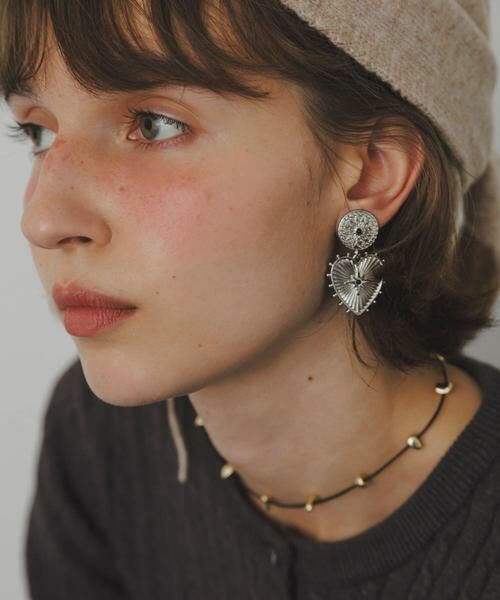 SMELLY / スメリー ピアス・イヤリング | ハートコンチョイヤリング | 詳細4