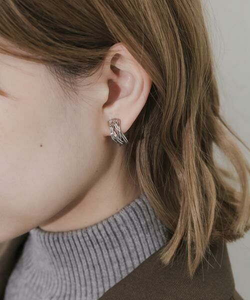 SMELLY / スメリー ピアス・イヤリング | ブレイドフープイヤリング | 詳細2