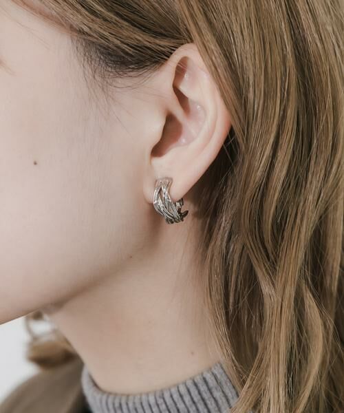 SMELLY / スメリー ピアス・イヤリング | ブレイドフープイヤリング | 詳細3