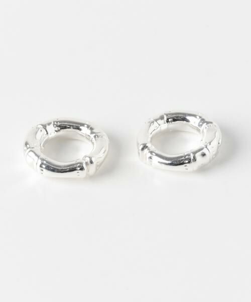 SMELLY / スメリー ピアス・イヤリング | メタルバンブーワンタッチフープイヤリング | 詳細5