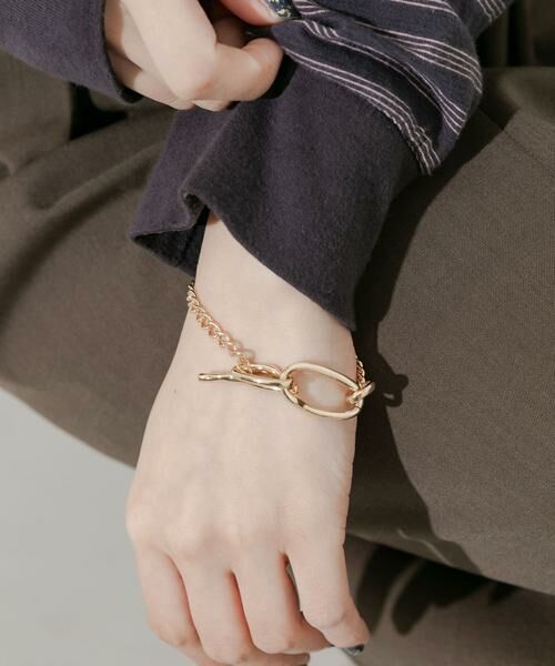 SMELLY / スメリー ブレスレット・バングル | ニュアンスオーバルチェーンマンテルブレスレット | 詳細5