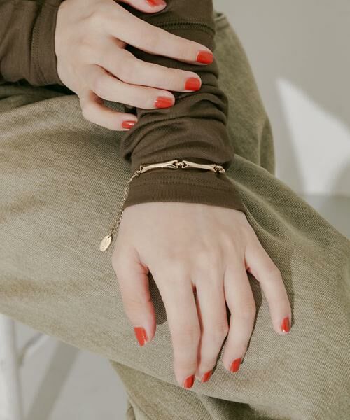 SMELLY / スメリー ブレスレット・バングル | メタルバーデザインチェーンブレスレット | 詳細1