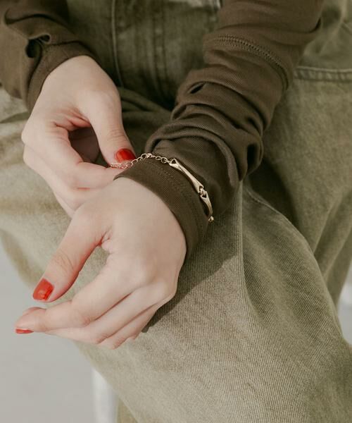 SMELLY / スメリー ブレスレット・バングル | メタルバーデザインチェーンブレスレット | 詳細2