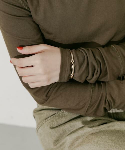 SMELLY / スメリー ブレスレット・バングル | メタルバーデザインチェーンブレスレット | 詳細3