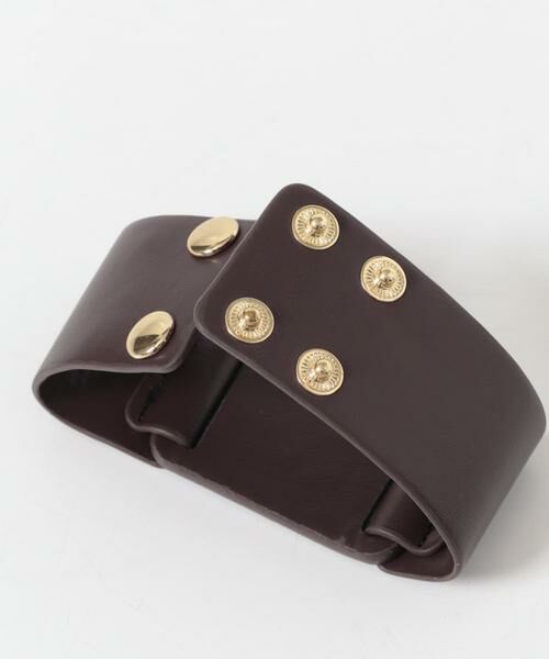 SMELLY / スメリー ブレスレット・バングル | レザーワイドブレスレット | 詳細8