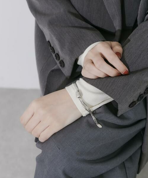 SMELLY / スメリー ブレスレット・バングル | フラットチェーンスライドブレスレット | 詳細2