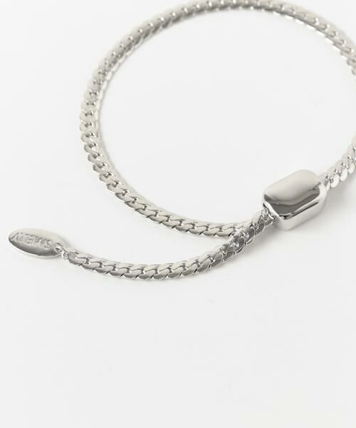 SMELLY / スメリー ブレスレット・バングル | フラットチェーンスライドブレスレット | 詳細6