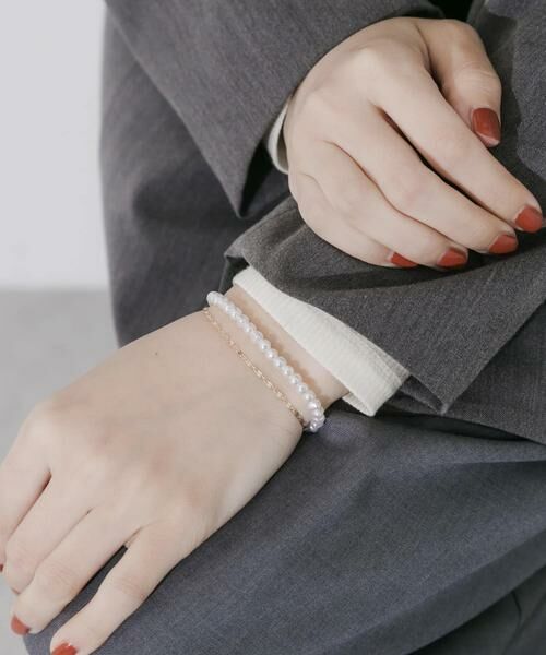 SMELLY / スメリー ブレスレット・バングル | パールチェーン2セットブレスレット | 詳細1