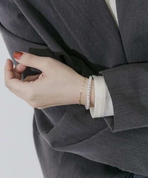 SMELLY / スメリー ブレスレット・バングル | パールチェーン2セットブレスレット | 詳細2