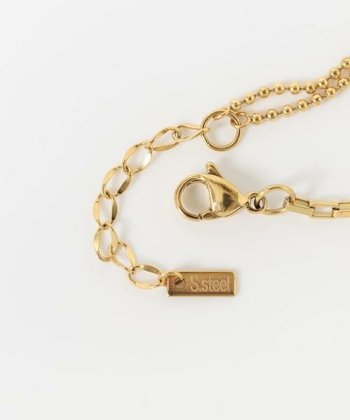 SMELLY / スメリー ブレスレット・バングル | ステンレスサークルコンビチェーンブレスレット | 詳細7