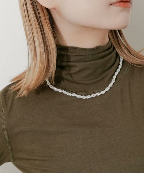 SMELLY / スメリー ネックレス・ペンダント・チョーカー | パールビーズツイストネックレス | 詳細1