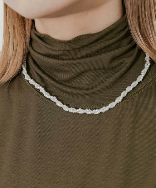 SMELLY / スメリー ネックレス・ペンダント・チョーカー | パールビーズツイストネックレス | 詳細2