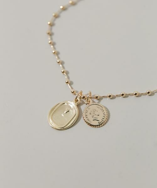 SMELLY / スメリー ネックレス・ペンダント・チョーカー | コインチャームボールチェーンネックレス | 詳細1